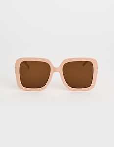 Accessories: Stella + Gemma | Cream Phoebe Sunglasses