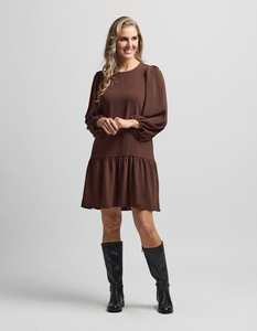 Dresses: Stella + Gemma | Tribecca Dress | Espresso