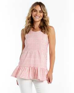 Betty Basics: Betty Basics | Elsa Top | Strawberry Check