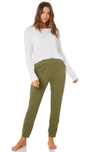 Betty Basics: Betty Basics | Lindsay Jogger | Khaki