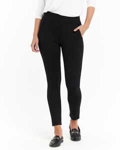 Betty Basics: Betty Basics | Priscilla Ponte Legging | Black