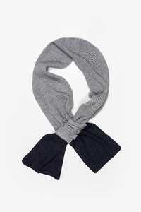 Antler: Antler | Pull Through Scarf | Grey & Navy