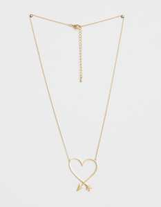 Jewellery: Stella + Gemma | Necklace | Gold Heart and Arrow