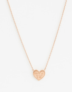Jewellery: Stella + Gemma | Heart From Me Necklace | Rose Gold
