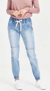 Junkfood Jeans | Jazmin Jogger | Mid Blue