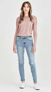 Junkfood Jeans | Nala Fitted Boyfriend | Blue