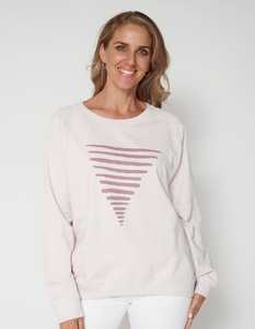 Sweaters: Stella + Gemma | Sweater | Lilac Ash Triangle