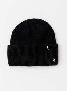 Hats: Stella + Gemma | Beanie | Black with Pin