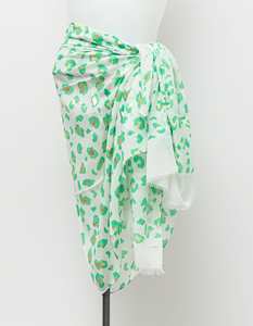 Sarongs Kaftans: Stella + Gemma | Sarong | Mint Leopard