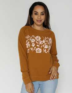 Sale: Stella + Gemma | Sweater | Spice with Blush Bouquet