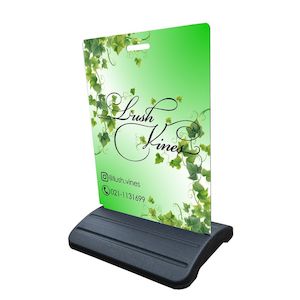 Outdoor Banners: Footpath Signs with ACM Panel