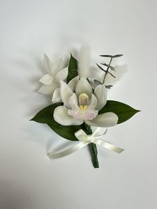 EC05 ORCHID BOUTONNERE - Flavells Floral Boutique