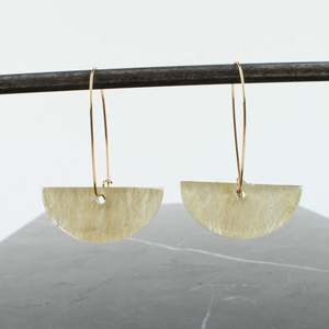 All: Koloa Jewellery Seini Earrings ( Cream Tapa): SALE