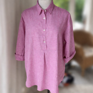 Tops: The Stella Shirt in Pink