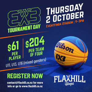 3×3 Tournament Day – Thurs Oct 2nd
