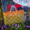 Large Kete Whakairo – Patikitiki – Flaxworx NZ