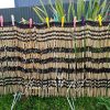 SOLD – Large Female Piupiu – Korirangi Pattern – 41″ waist – Flaxworx NZ