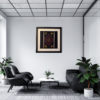 Products: SOLD-Wall Art – Tukutuku – Framed – Flaxworx NZ