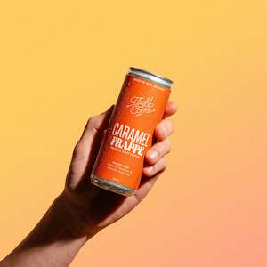 Cold Brew Coffee Coffee In Cans: Caramel Frappe Coffee