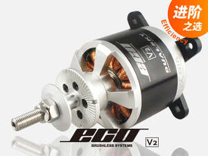 ECO 4130C V2 Brushless Outrunner Motor Set, 6 Cell, 375Kv, Dual Sky