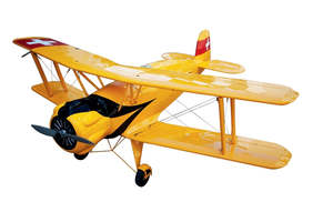 Bucker Bu-133 Jungmeister, 20-26cc 65" Yellow ARF Kit - NEW 2025, Seagull Models