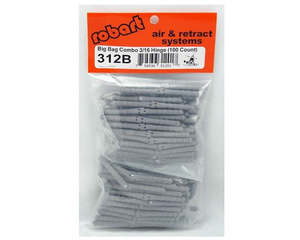 Frontpage: 3/16 Hinge Points Pin Hinges, Big Bag 100pk, Robart
