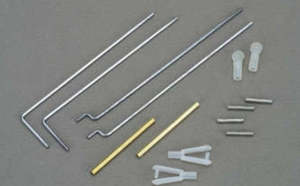 Strip Aileron Linkage Hook Up, For 1/2A Airplanes, Du-bro