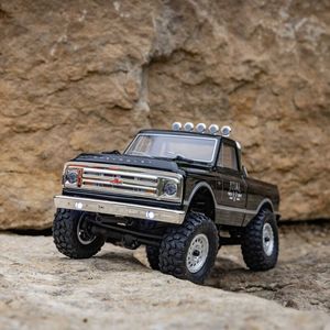 Clearance Items: SCX24 1/24 1967 Chevrolet C10 4WD Truck Brushed RTR, Black, Axial