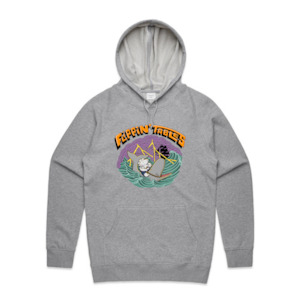 Tshirts And Hoodies: Grey Marle Premium Hood  | AS Colour