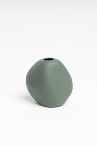 Ned Collections: Harmie Pebble Forest Green Vase