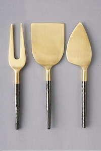 Nel Lusso: Santo Cheese Knife Set 3