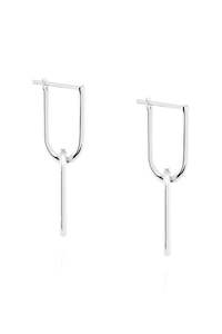 Linda Tahija: Linked Hoop SS EOL Earrings