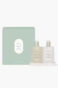 Circa Home: Alchemy White Tea + Wild Mint Hand Care Set