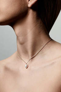 Pilgrim Jewellery: Eila Pi Gold Pearl Drop Necklace