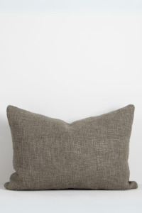 Cushions: Cyprian Textured Sage Feather Inner 40x60cm Cushion