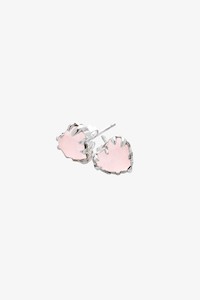 Soon To Sell Out 1: Love Claw Rose Quartz Stud Earrings