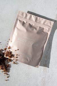 Animal Friendly: Vanilla Latte Body Scrub 200g