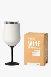 Eco Friendly: White 2.0 Wine Tumbler with Stem
