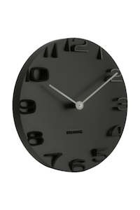 On The Edge Black 42cm Wall Clock