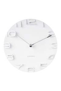 Karlsson: On The Edge White 42cm Wall Clock
