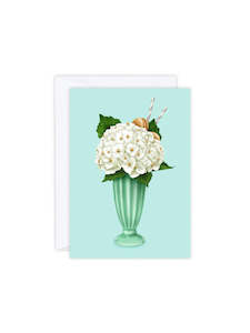 Cards Gift Wrapping: Hokey Pokey Hydrangea Greeting Card