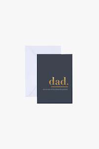 Dad Favourite Parent Greeting Card
