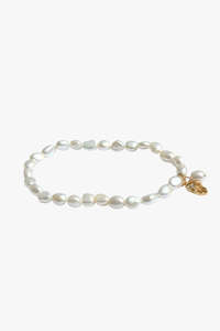 Baroque Charm Pearl Bracelet