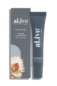 Beauty: Wild Orange 15ml Tinted Lip Butter