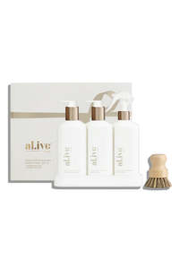 Kitchen Rituals Lemon Myrtle + Honey Dew White Gift Set