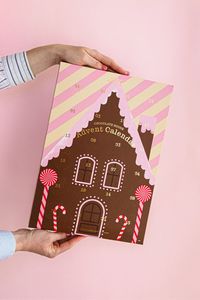 All Home Beauty: Gingerbread House Pink Chocolate Advent Calendar
