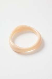 Gifts Under 75: Ivory Resin Bangle
