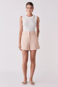 Esmaee: Portsea Peach Linen Short
