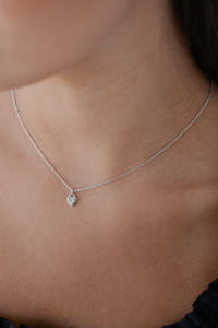 Sophie: Sweetheart Silver EOL Necklace