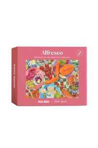 Alfresco Pink Puzzle 1000pce by Phoebe Gander